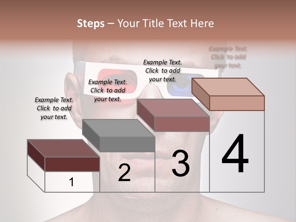 Eyeglasses Leisure Movie PowerPoint Template