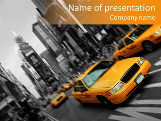 Transport Place Auto PowerPoint Template