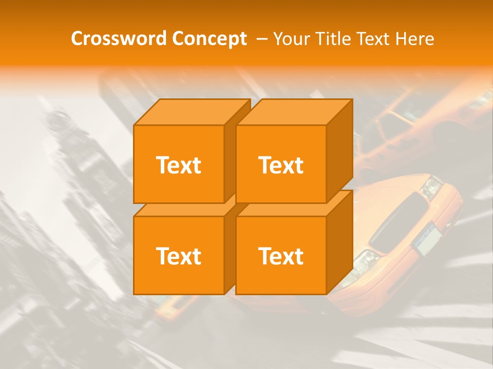 Transport Place Auto PowerPoint Template