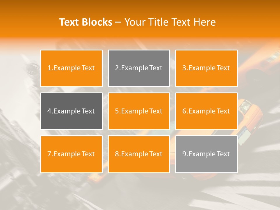 Transport Place Auto PowerPoint Template