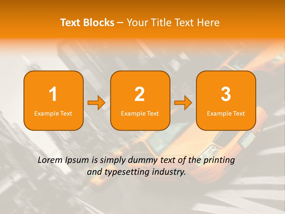 Transport Place Auto PowerPoint Template