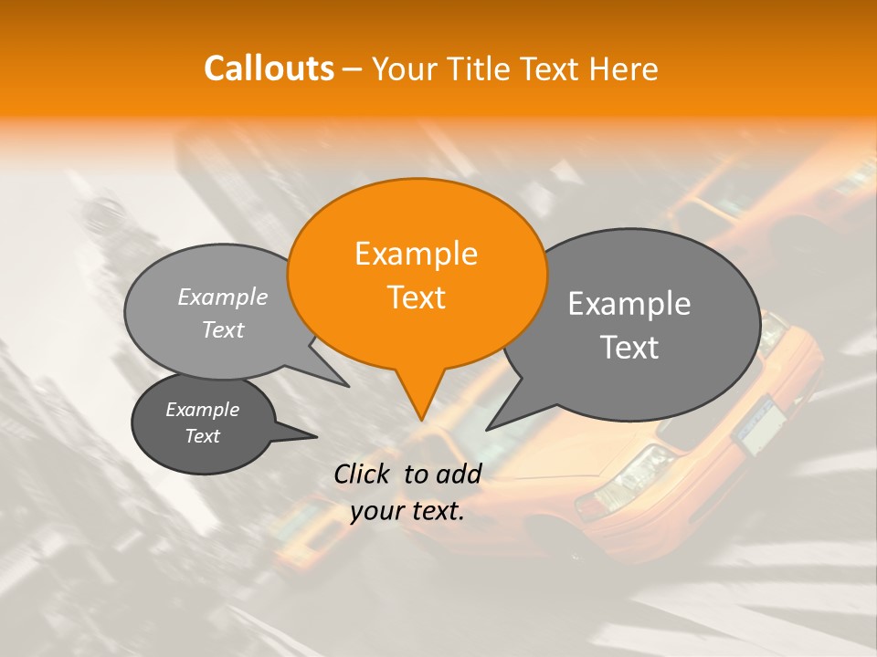 Transport Place Auto PowerPoint Template