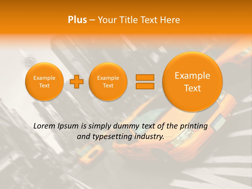 Transport Place Auto PowerPoint Template