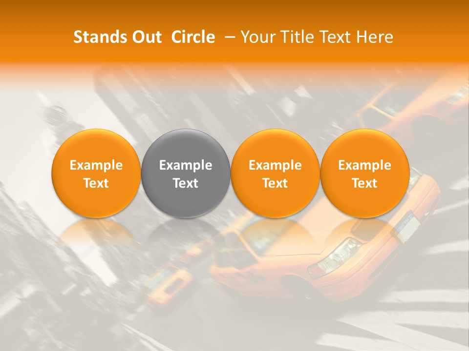 Transport Place Auto PowerPoint Template