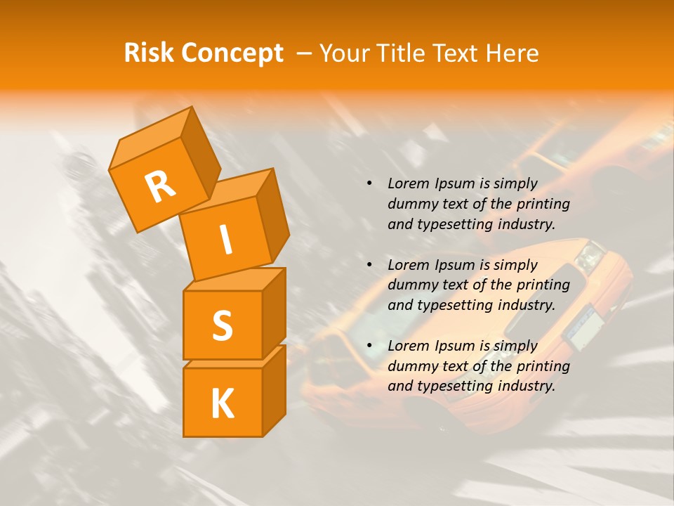 Transport Place Auto PowerPoint Template