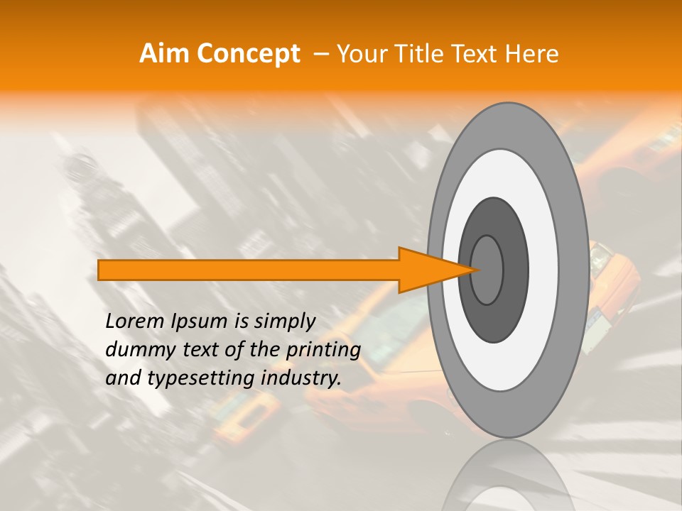 Transport Place Auto PowerPoint Template