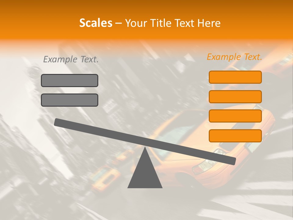Transport Place Auto PowerPoint Template