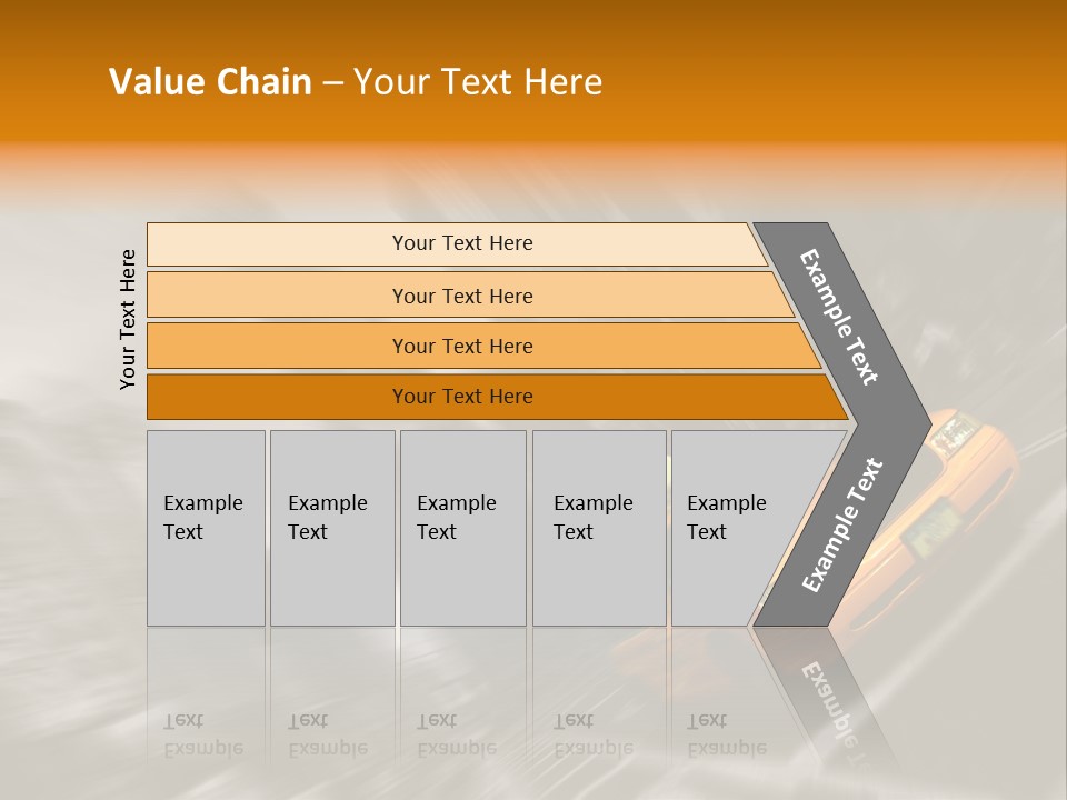 Traffic Square City PowerPoint Template