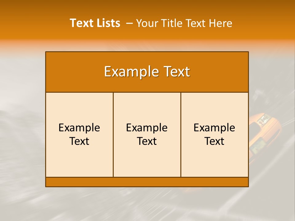 Traffic Square City PowerPoint Template