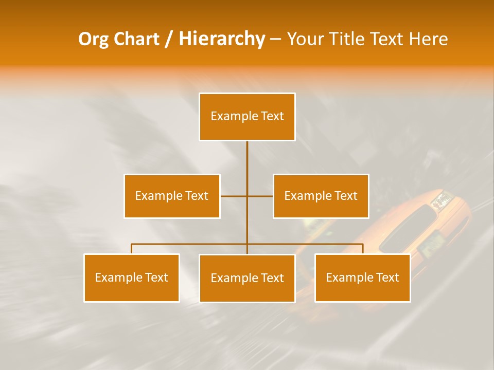 Traffic Square City PowerPoint Template