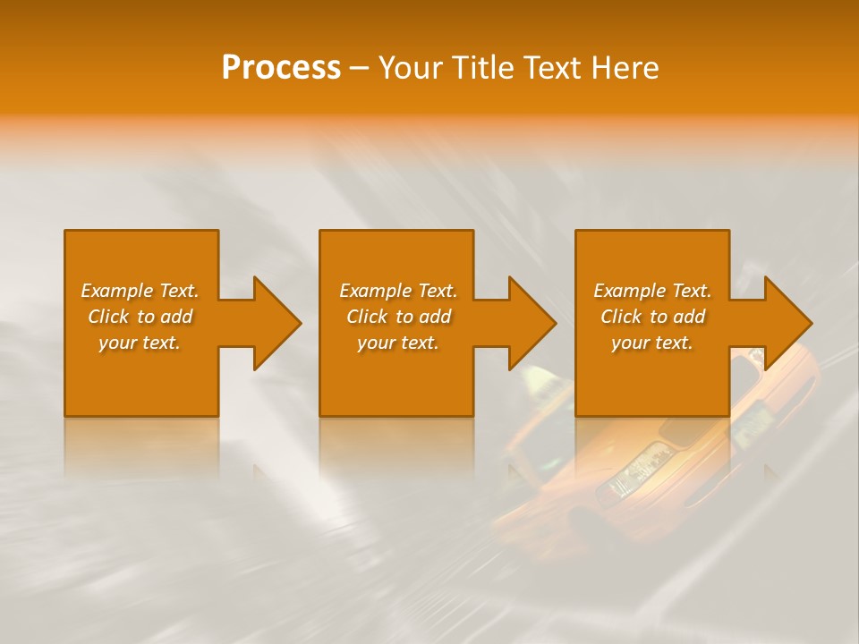 Traffic Square City PowerPoint Template