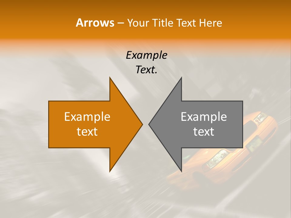 Traffic Square City PowerPoint Template