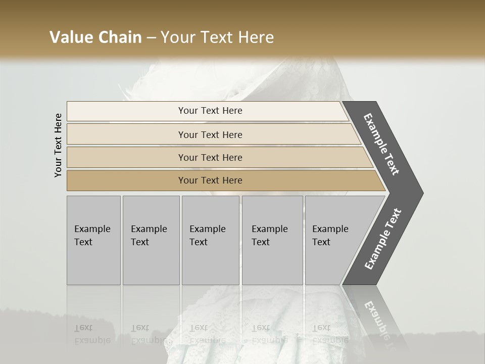 Promenade Woman Elegant PowerPoint Template