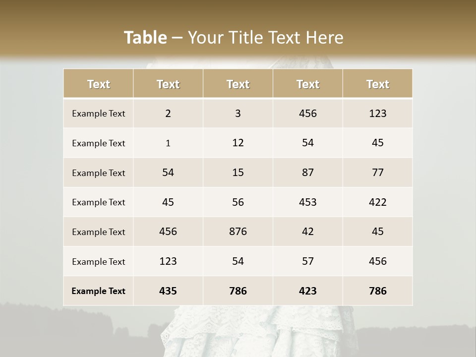 Promenade Woman Elegant PowerPoint Template