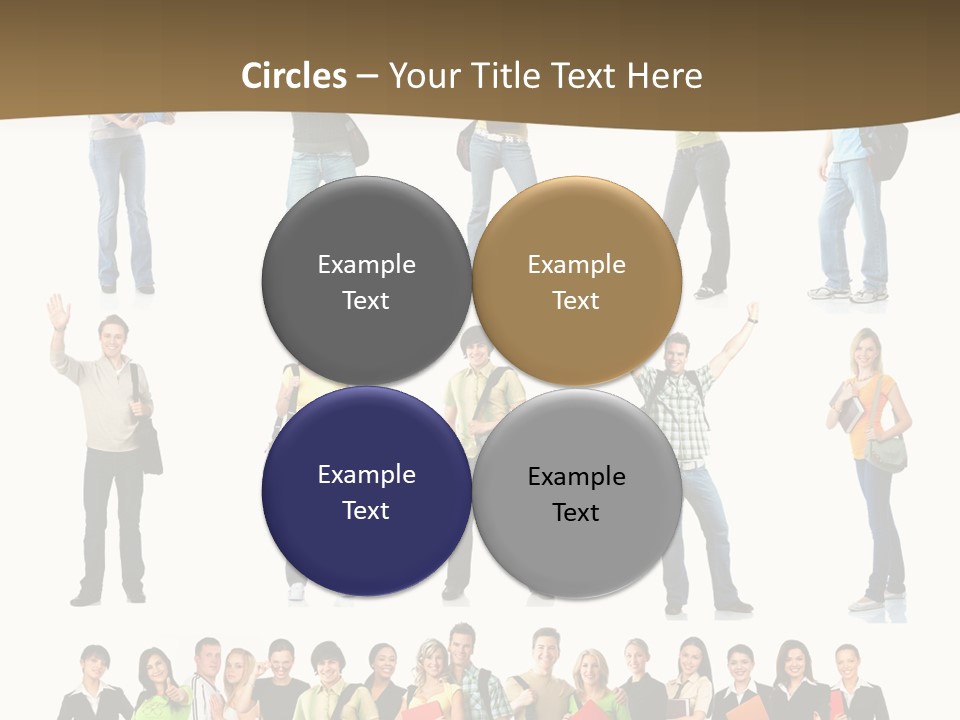 Natural Sappy White PowerPoint Template