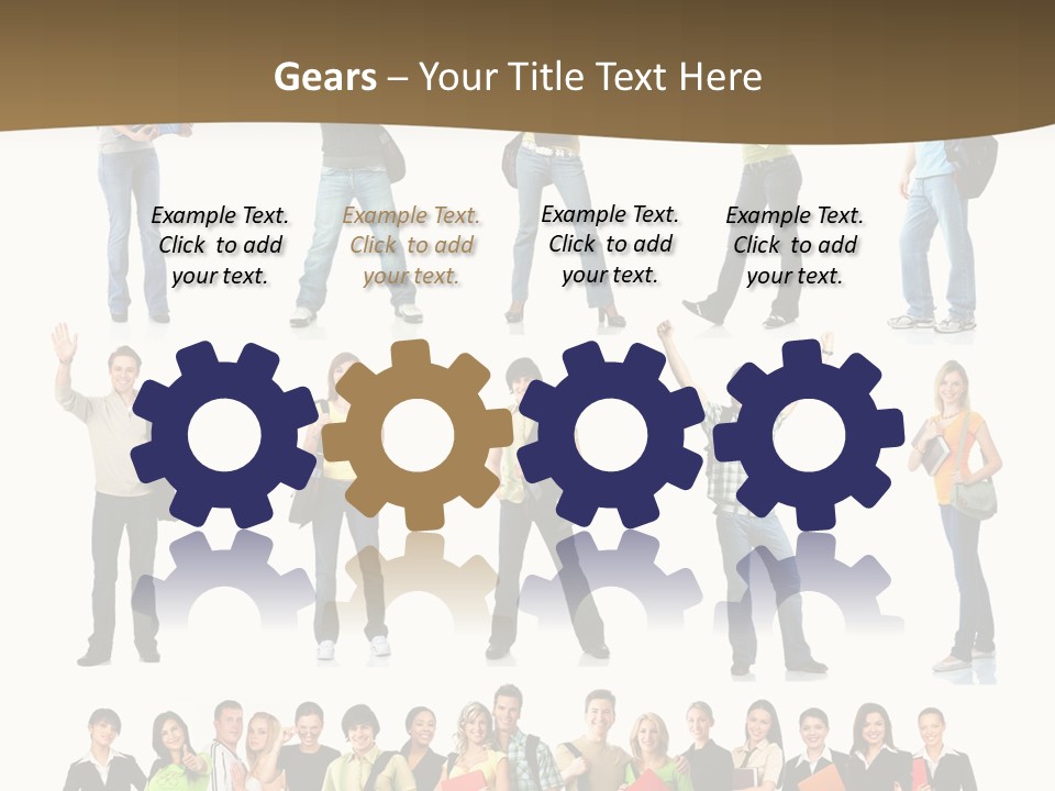 Natural Sappy White PowerPoint Template