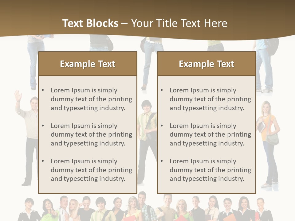 Natural Sappy White PowerPoint Template