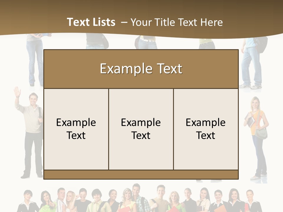 Natural Sappy White PowerPoint Template