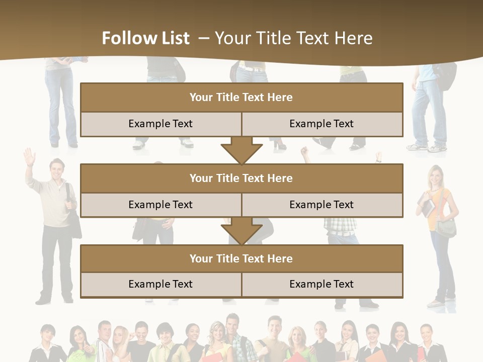 Natural Sappy White PowerPoint Template