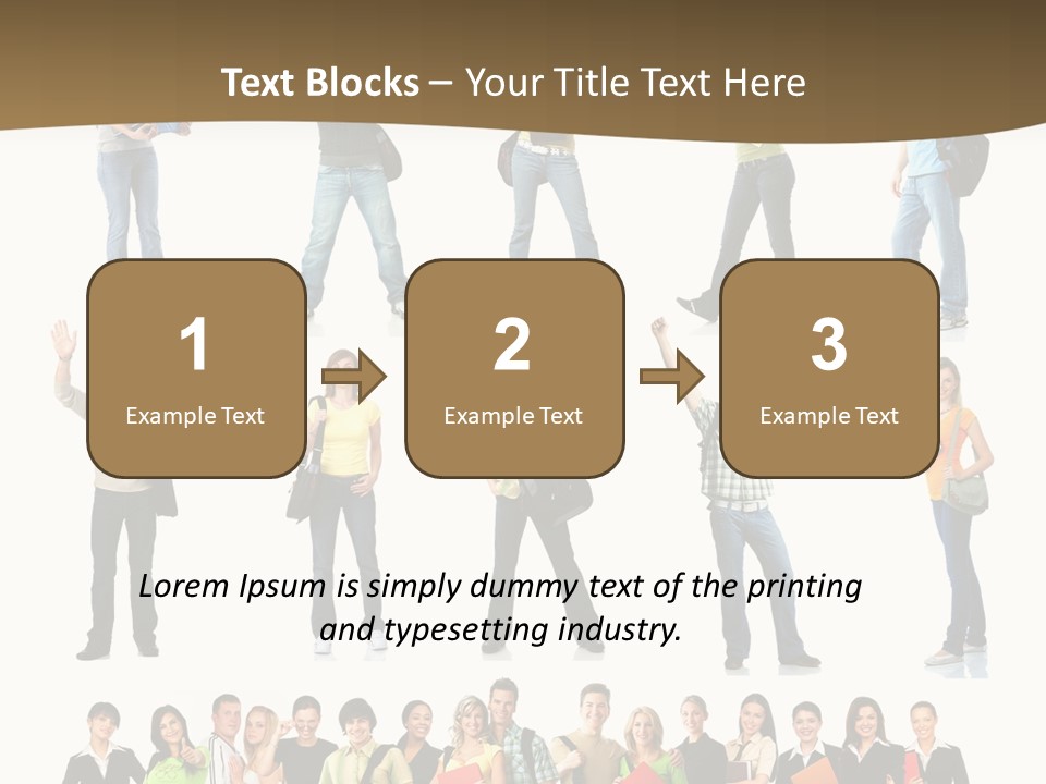 Natural Sappy White PowerPoint Template