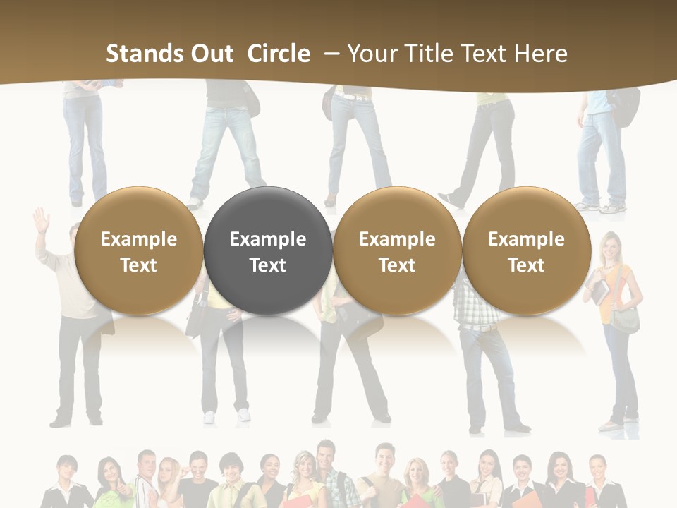 Natural Sappy White PowerPoint Template