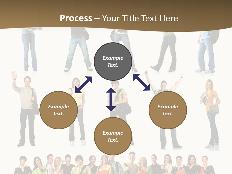 Natural Sappy White PowerPoint Template