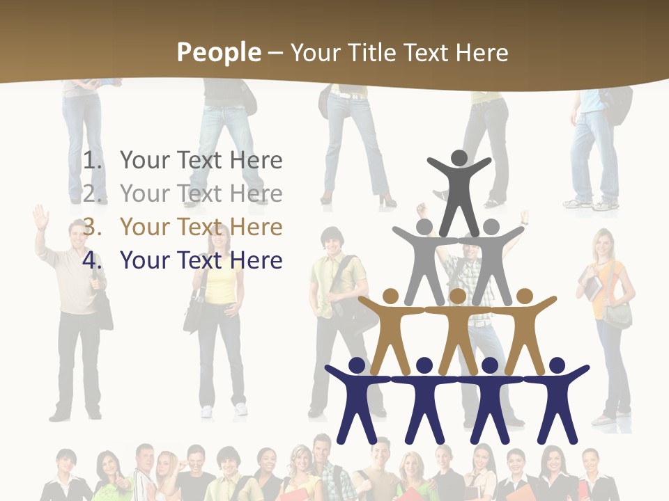 Natural Sappy White PowerPoint Template