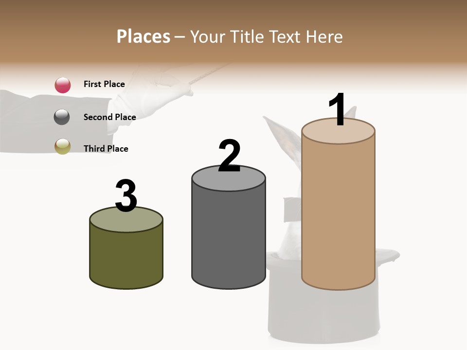 Entertainment Performer Glove PowerPoint Template