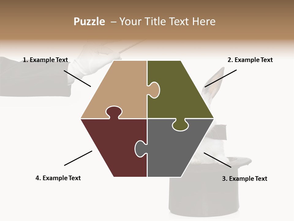 Entertainment Performer Glove PowerPoint Template