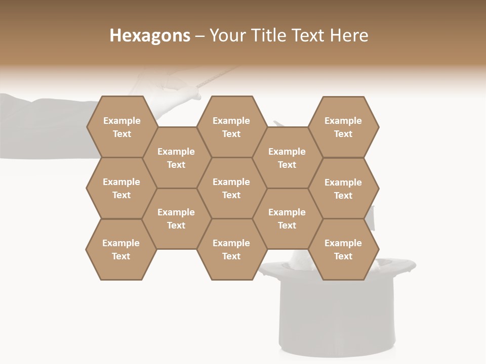 Entertainment Performer Glove PowerPoint Template