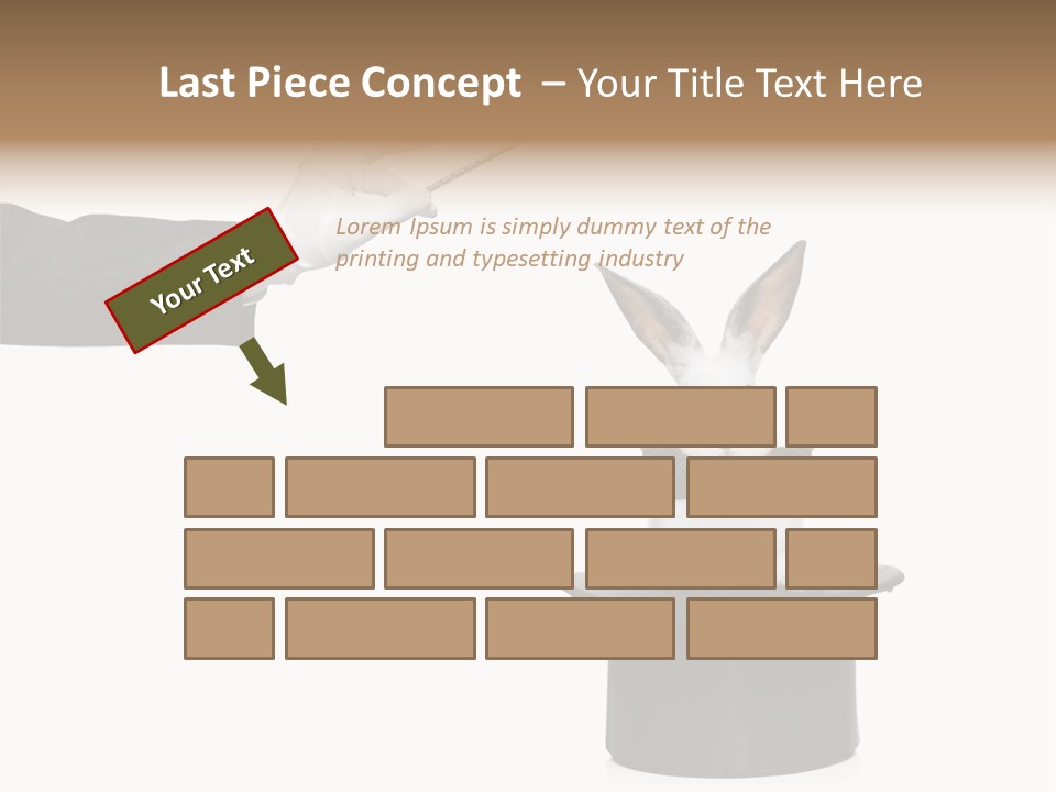 Entertainment Performer Glove PowerPoint Template