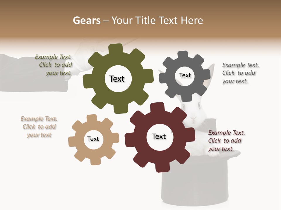 Entertainment Performer Glove PowerPoint Template