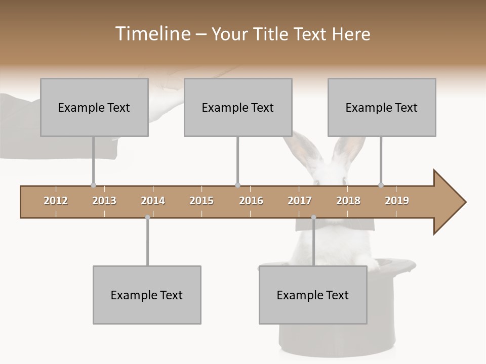Entertainment Performer Glove PowerPoint Template