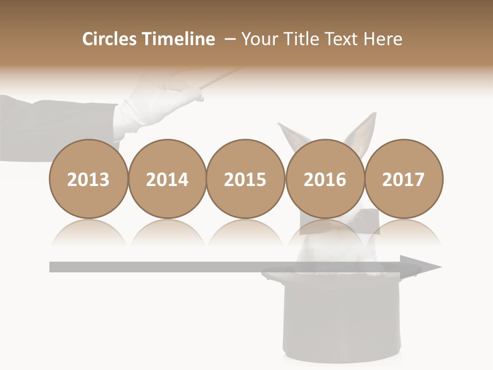 Entertainment Performer Glove PowerPoint Template