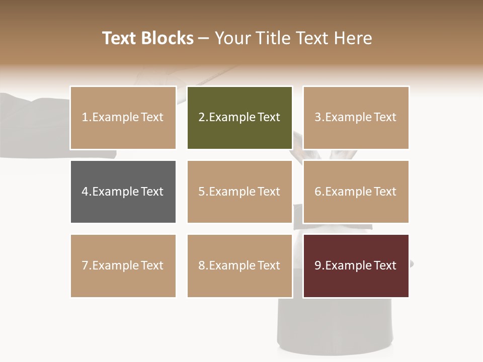 Entertainment Performer Glove PowerPoint Template