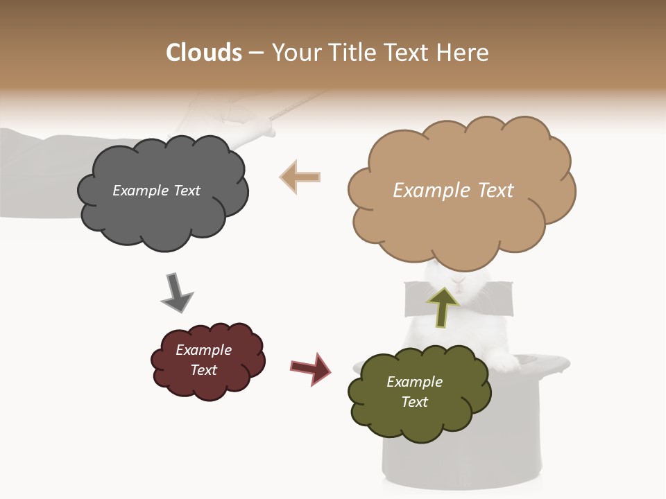 Entertainment Performer Glove PowerPoint Template