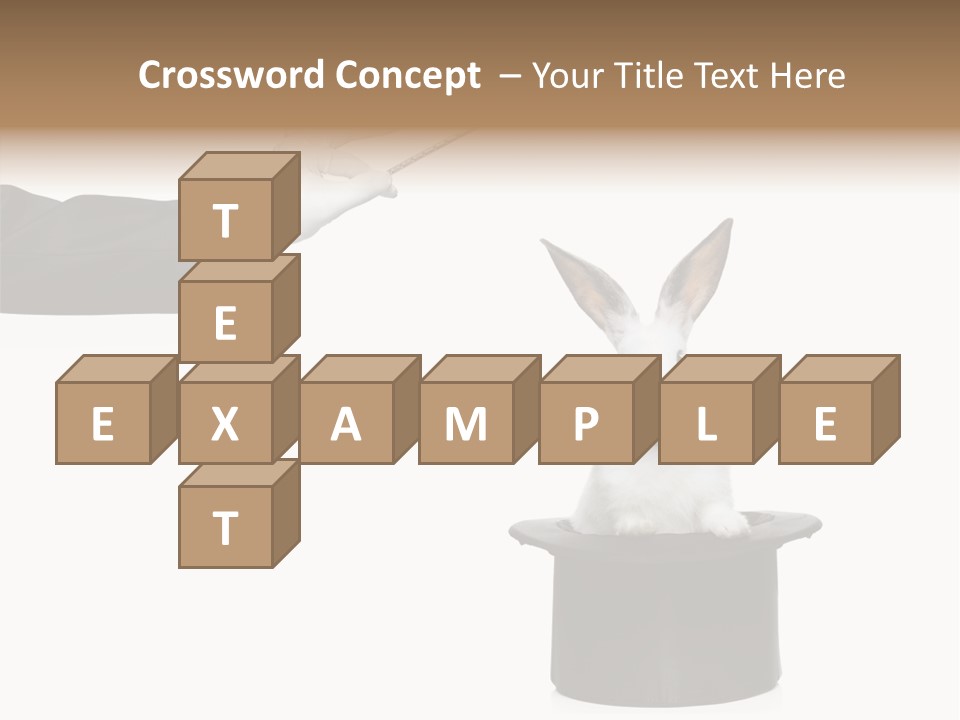 Entertainment Performer Glove PowerPoint Template