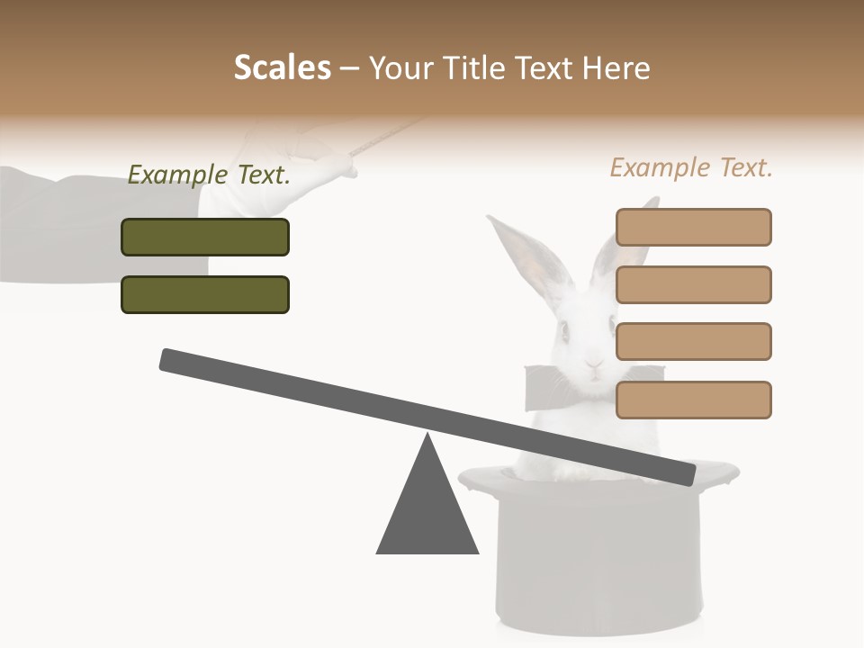 Entertainment Performer Glove PowerPoint Template
