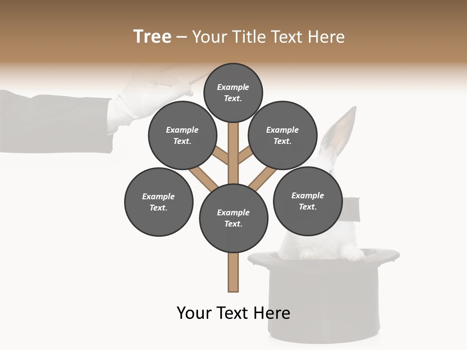 Entertainment Performer Glove PowerPoint Template