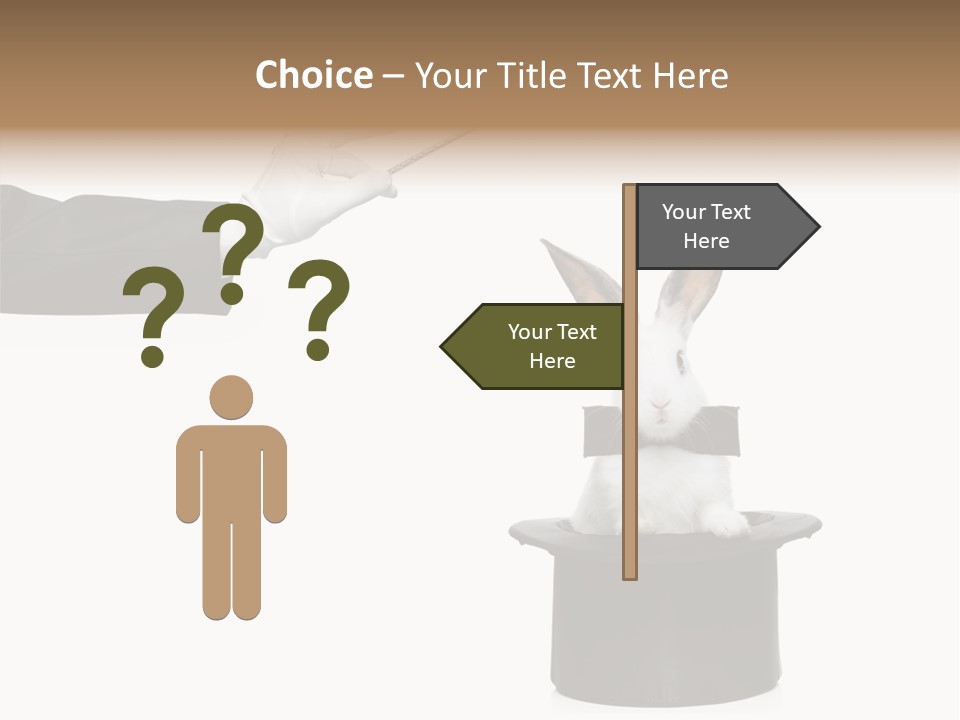 Entertainment Performer Glove PowerPoint Template