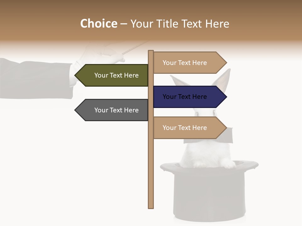 Entertainment Performer Glove PowerPoint Template