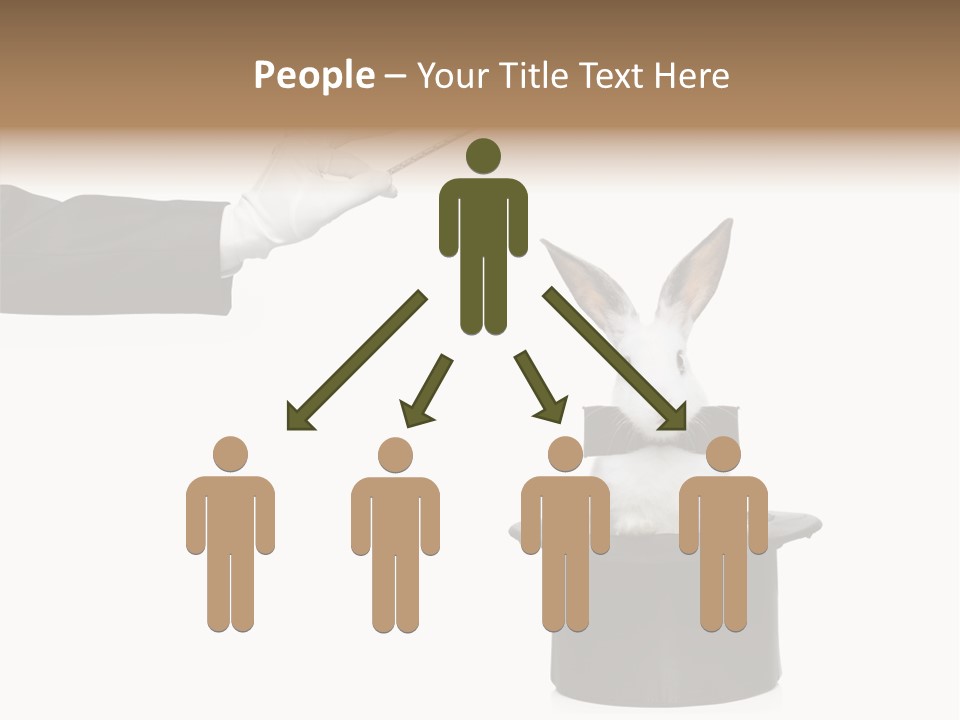 Entertainment Performer Glove PowerPoint Template