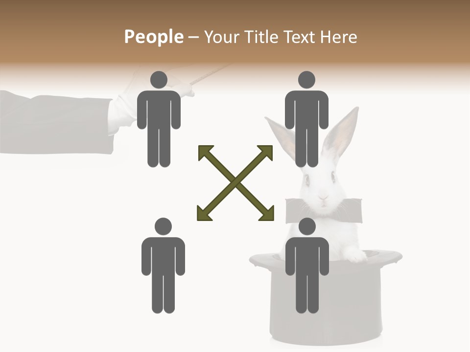 Entertainment Performer Glove PowerPoint Template