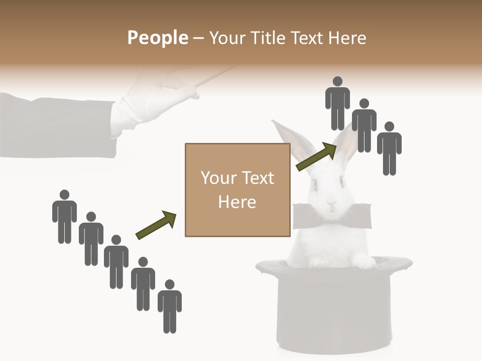 Entertainment Performer Glove PowerPoint Template