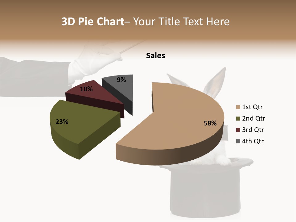 Entertainment Performer Glove PowerPoint Template