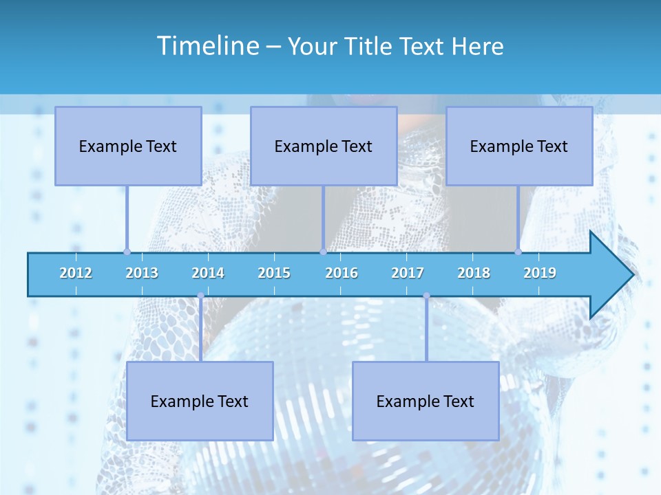 Fashion Bokeh Person PowerPoint Template