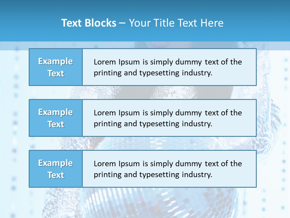 Fashion Bokeh Person PowerPoint Template