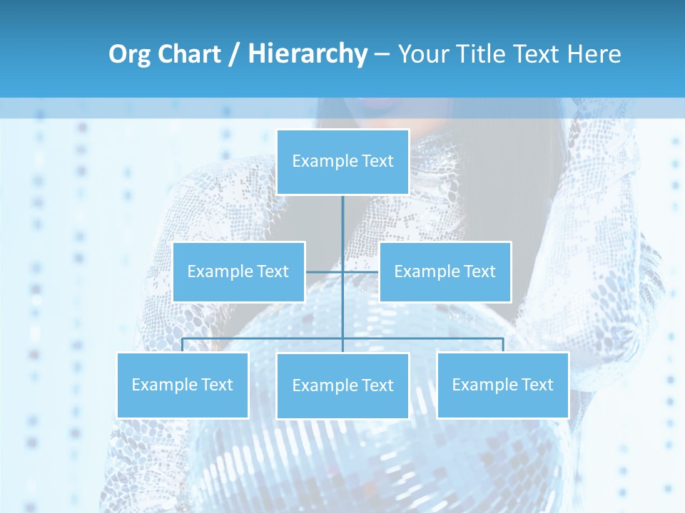Fashion Bokeh Person PowerPoint Template