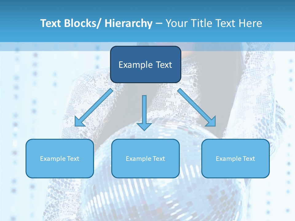 Fashion Bokeh Person PowerPoint Template