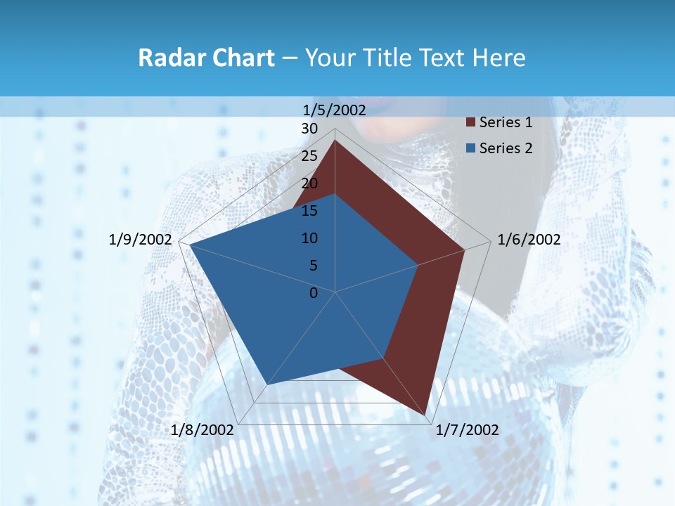 Fashion Bokeh Person PowerPoint Template